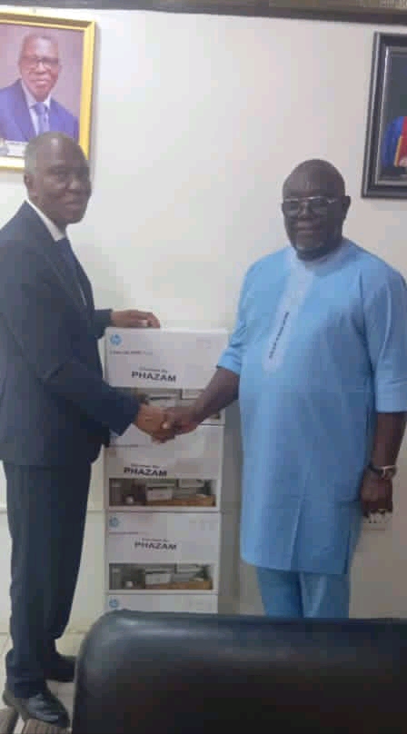 PHAZAM INTERNATIONAL VENTURES DONATES PRINTERS TO LASUSTECH